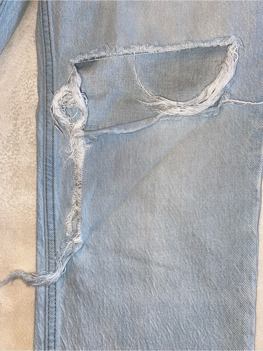 Abercrombie & Fitch Curve Love '90s
Straight Ultra High Rise Jeans Women's 27 - Picture 7 of 14